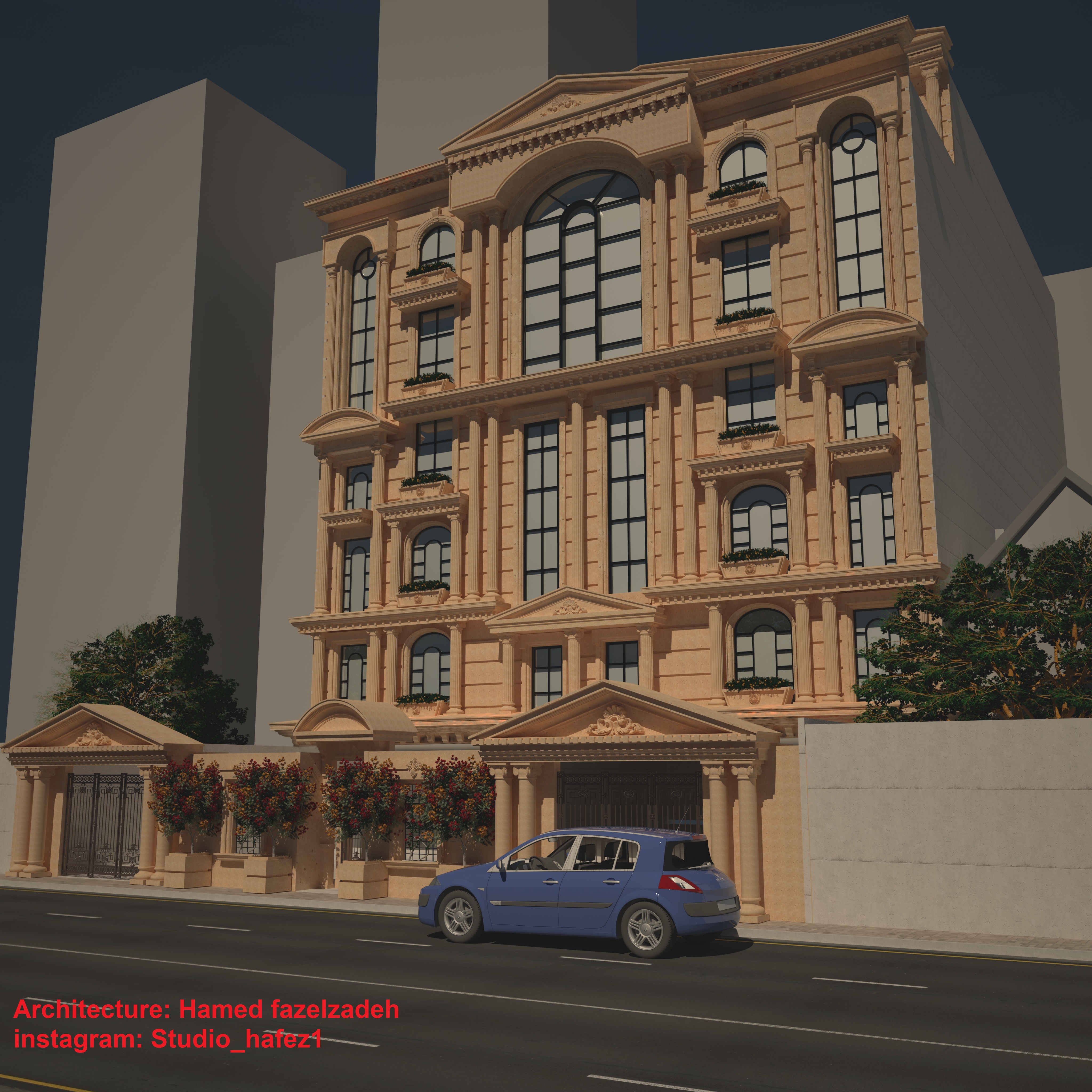 Negin aftab (A42) Residential building
