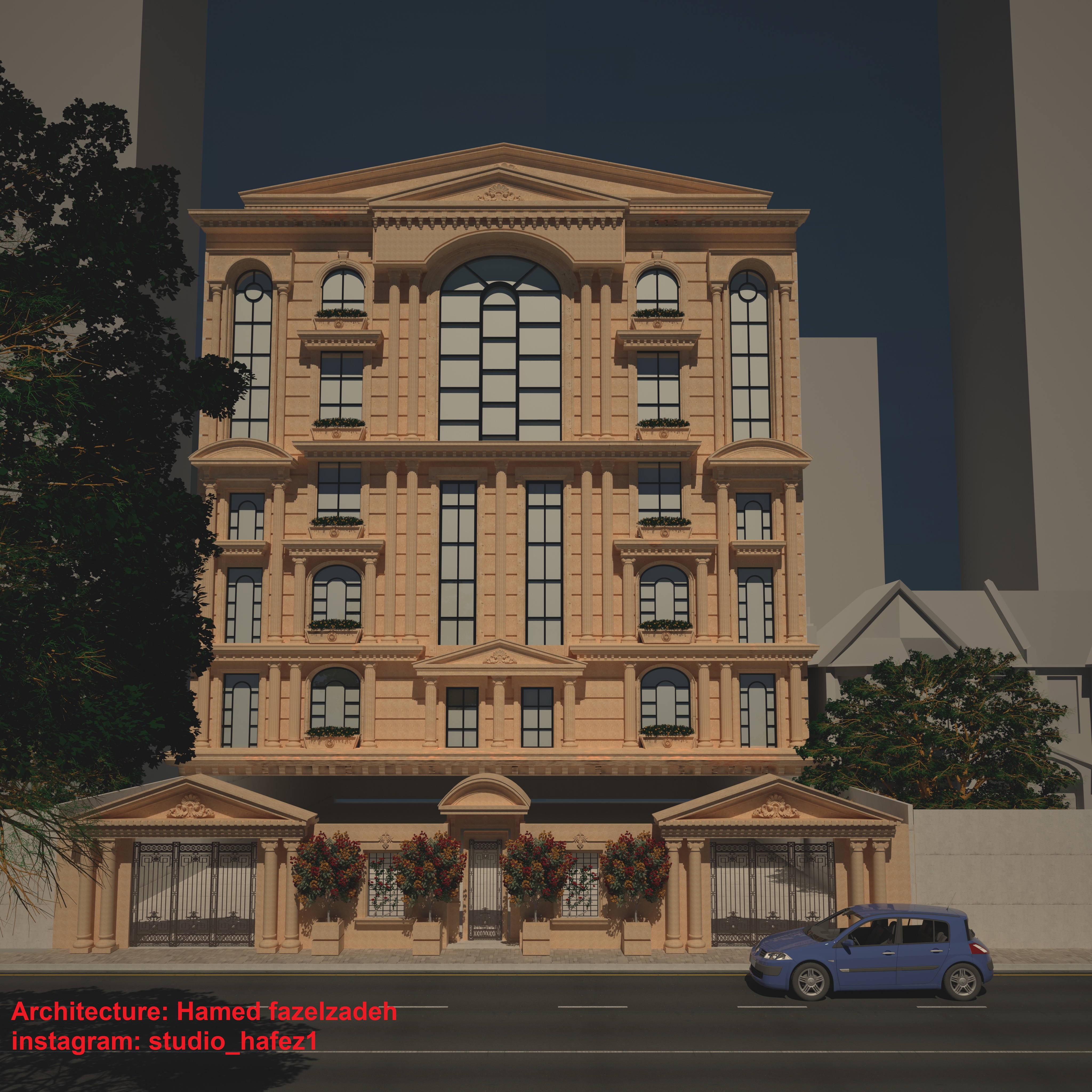Negin aftab (A42) Residential building