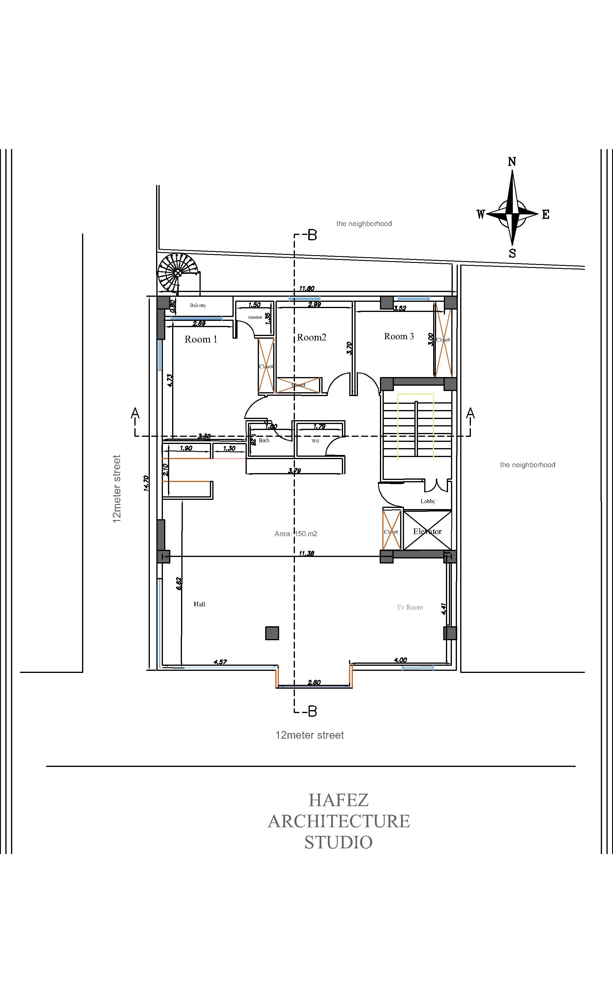Mazda residential building floor 4
