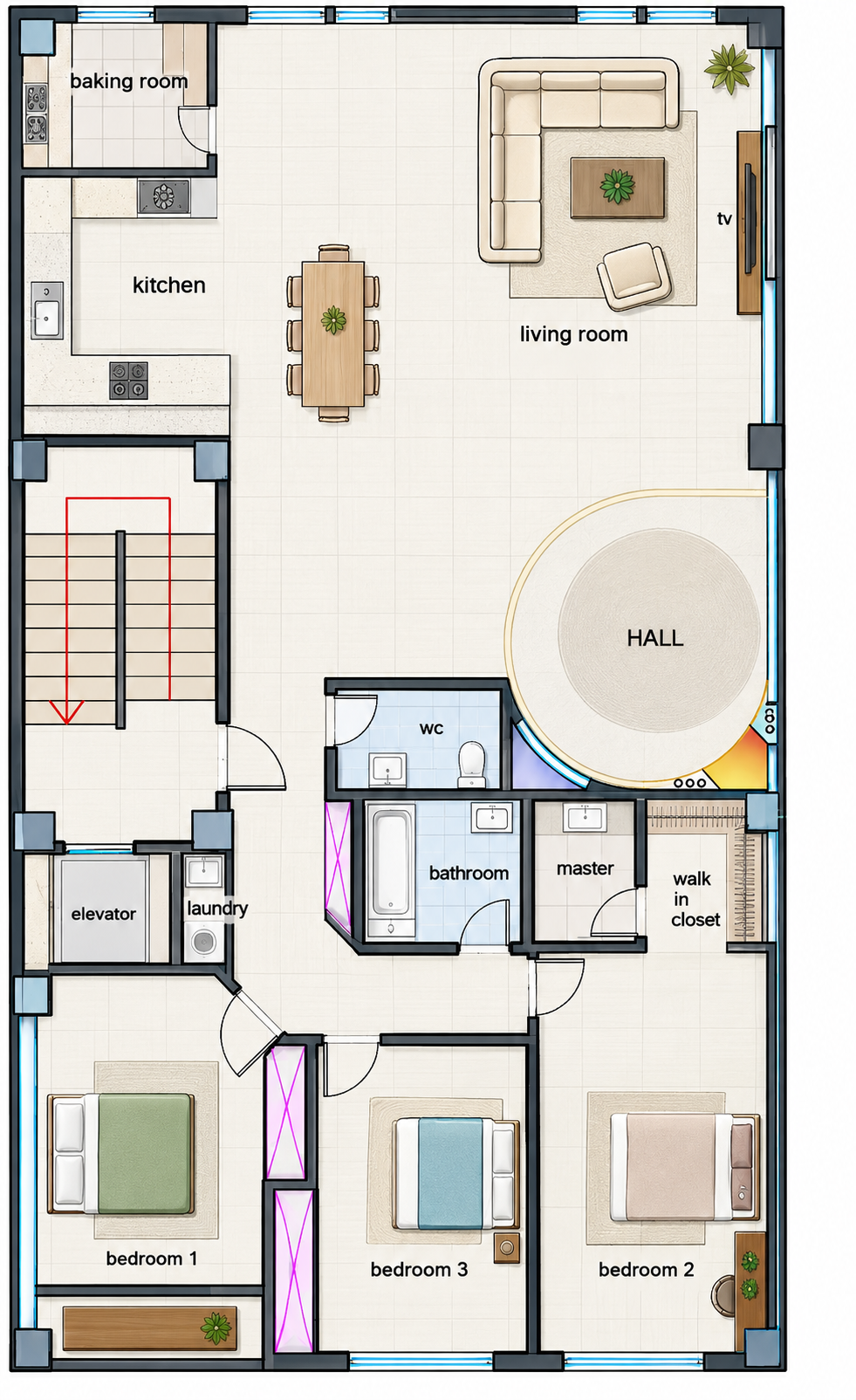 Tabari residential building