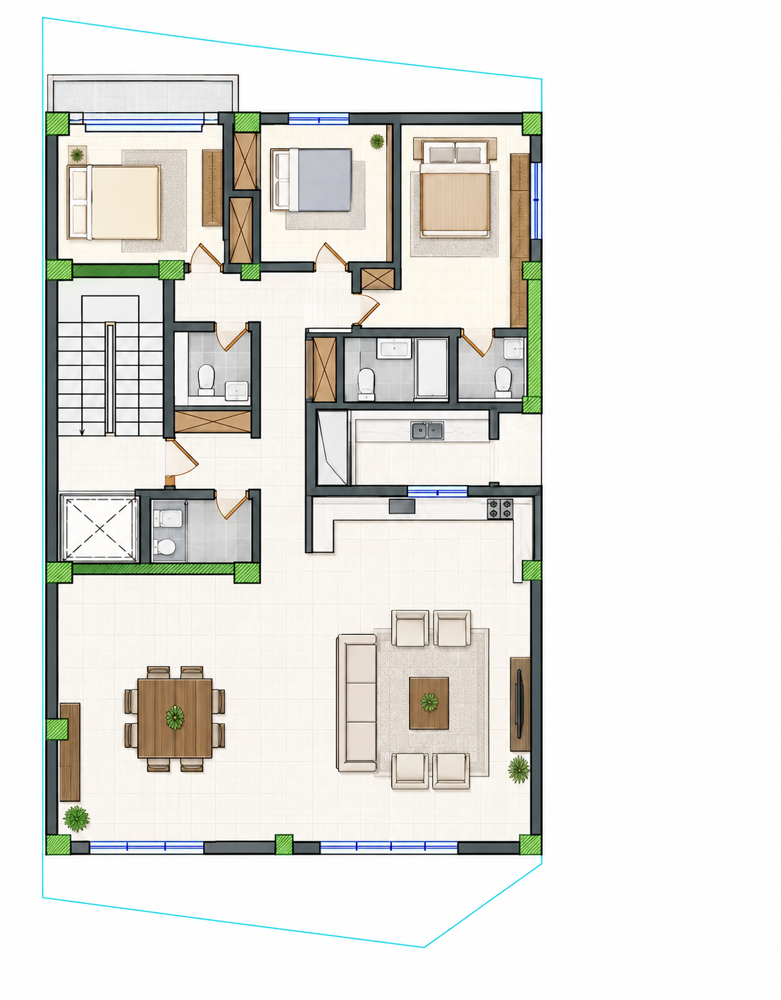 life residential building